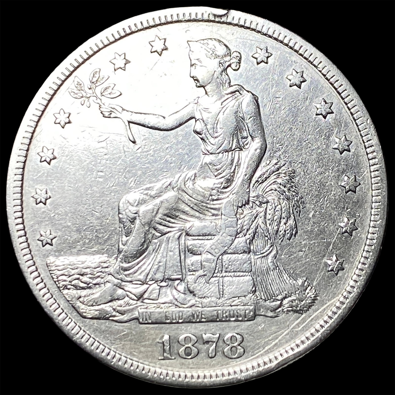 1878-S Silver Trade Dollar UNCIRCULATED: 1878-S Silver Trade Dollar UNCIRCULATED