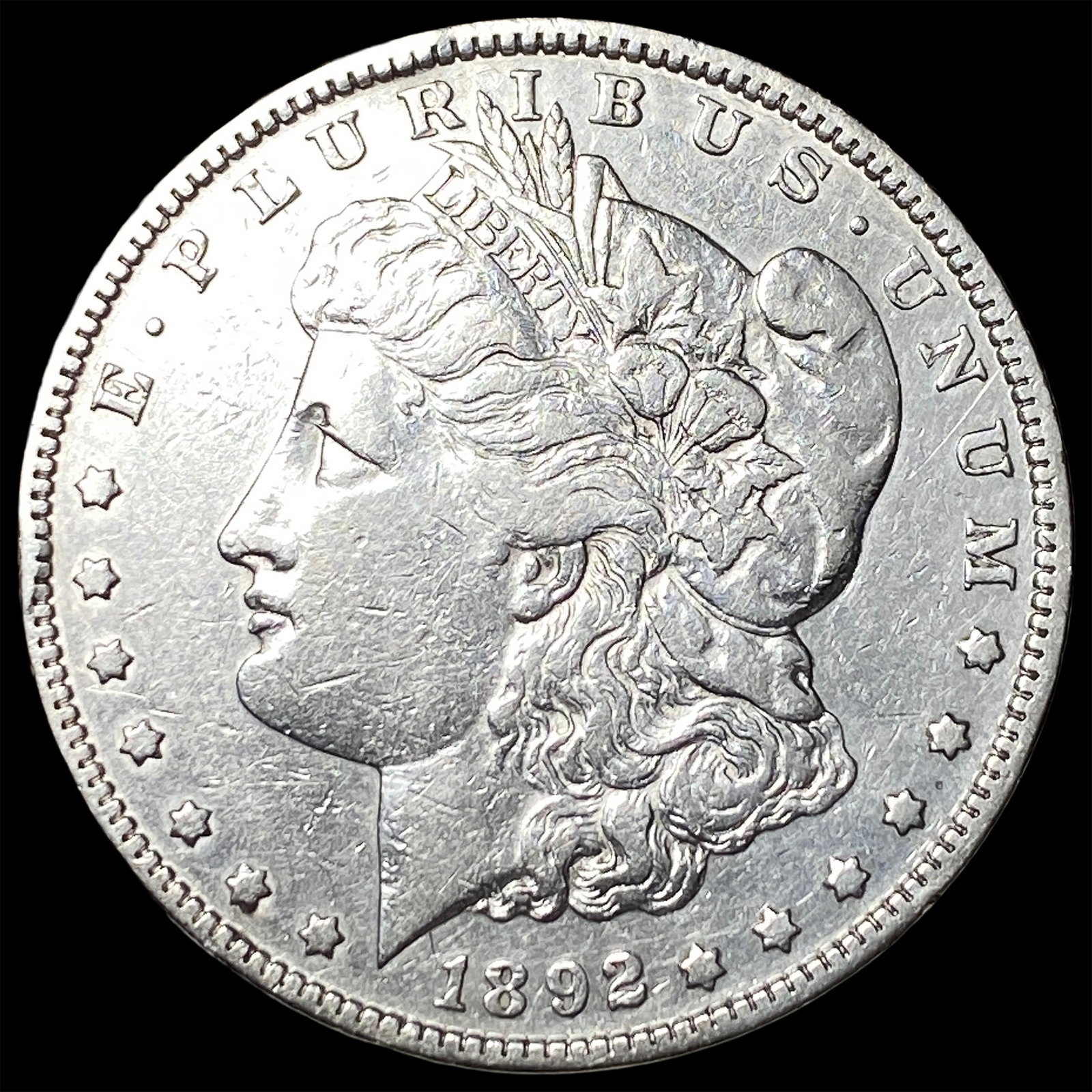 1892 Silver Morgan Dollar LIGHTLY CIRCULATED (1 of 2)