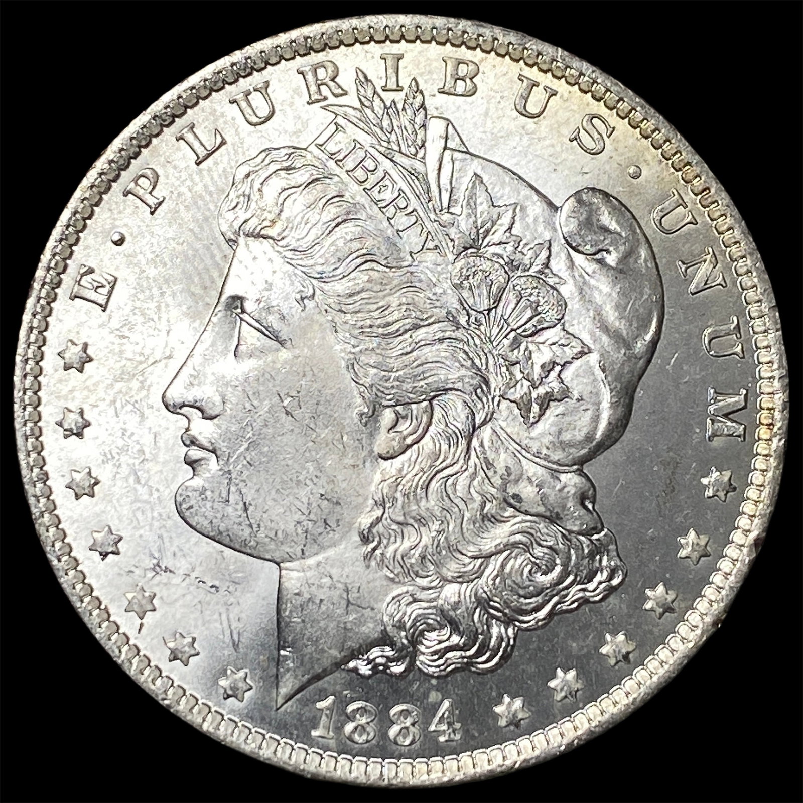 1884-O Silver Morgan Dollar CHOICE BU: 1884-O Silver Morgan Dollar CHOICE BU