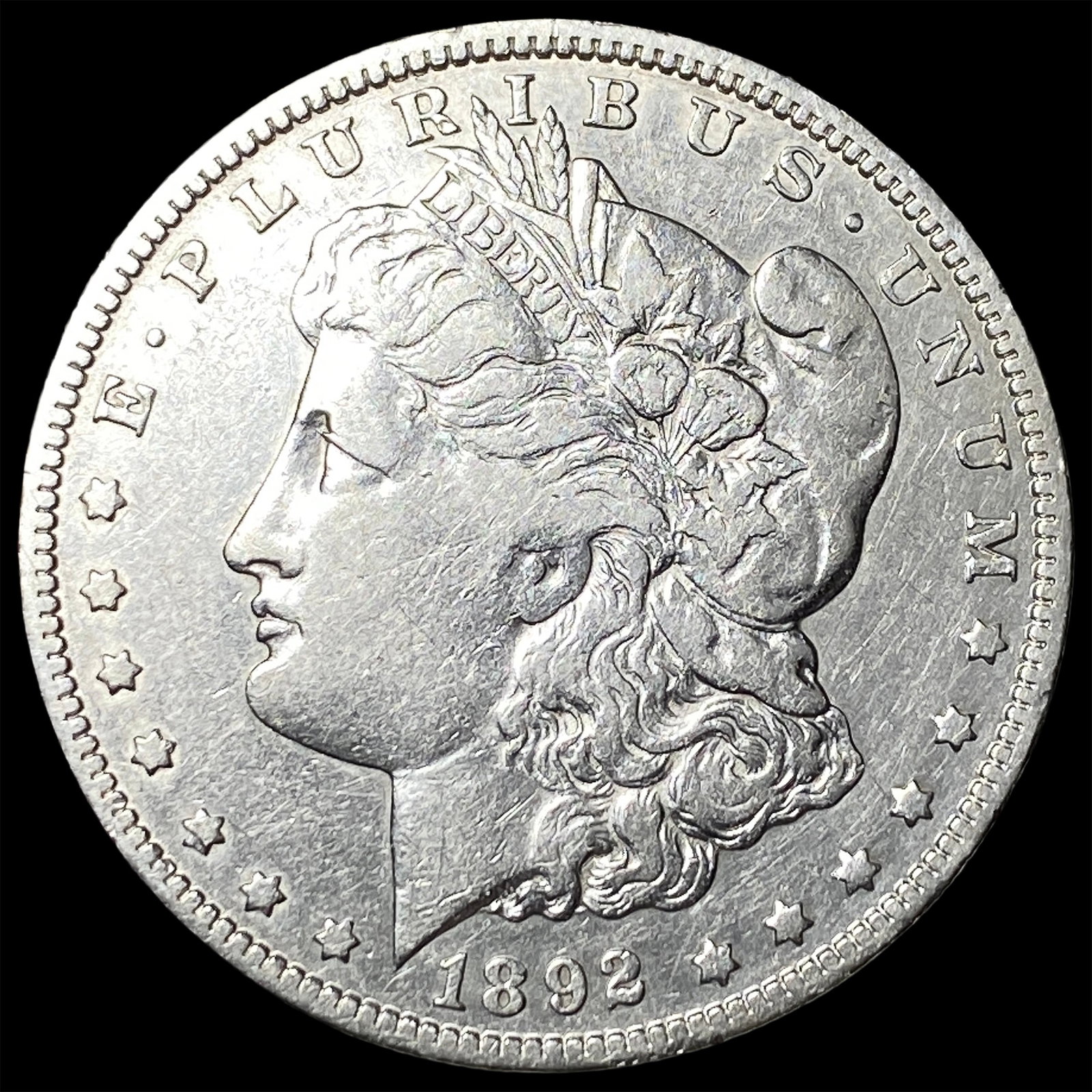 1892-O Silver Morgan Dollar NEARLY UNCIRCULATED: 1892-O Silver Morgan Dollar NEARLY UNCIRCULATED