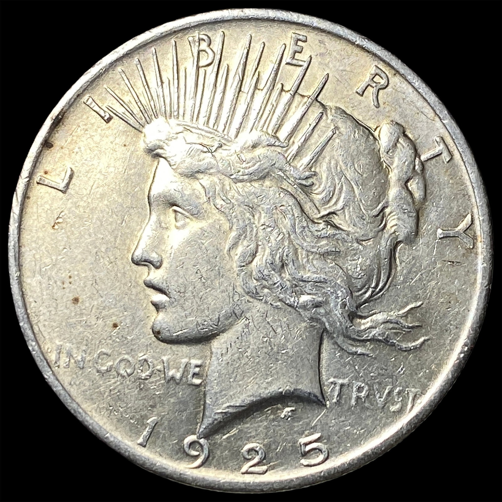1925 Silver Peace Dollar CHOICE AU (1 of 2)
