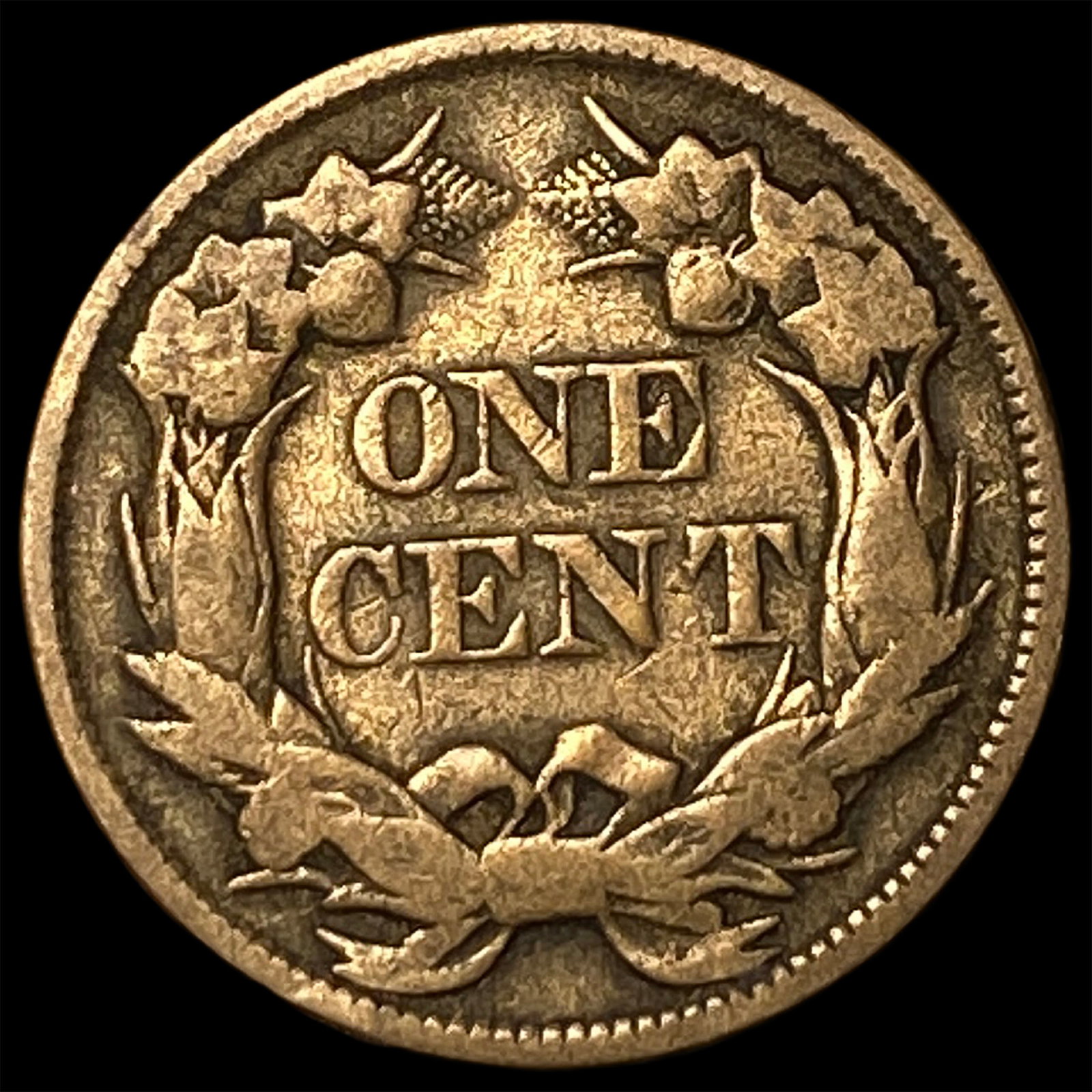1857 Flying Eagle Cent LIGHTLY CIRCULATED - 2