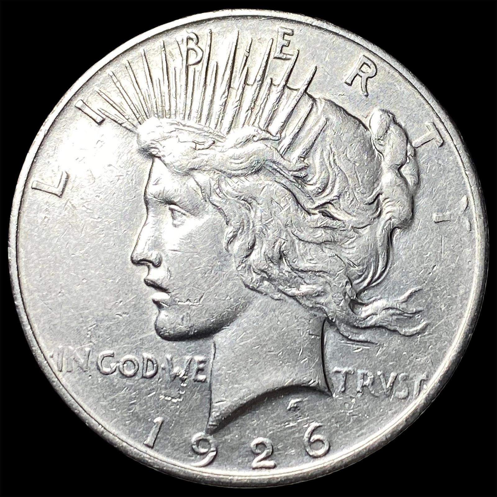 1926 Peace Silver Dollar CLOSELY UNCIRCULATED: 1926 Peace Silver Dollar CLOSELY UNCIRCULATED