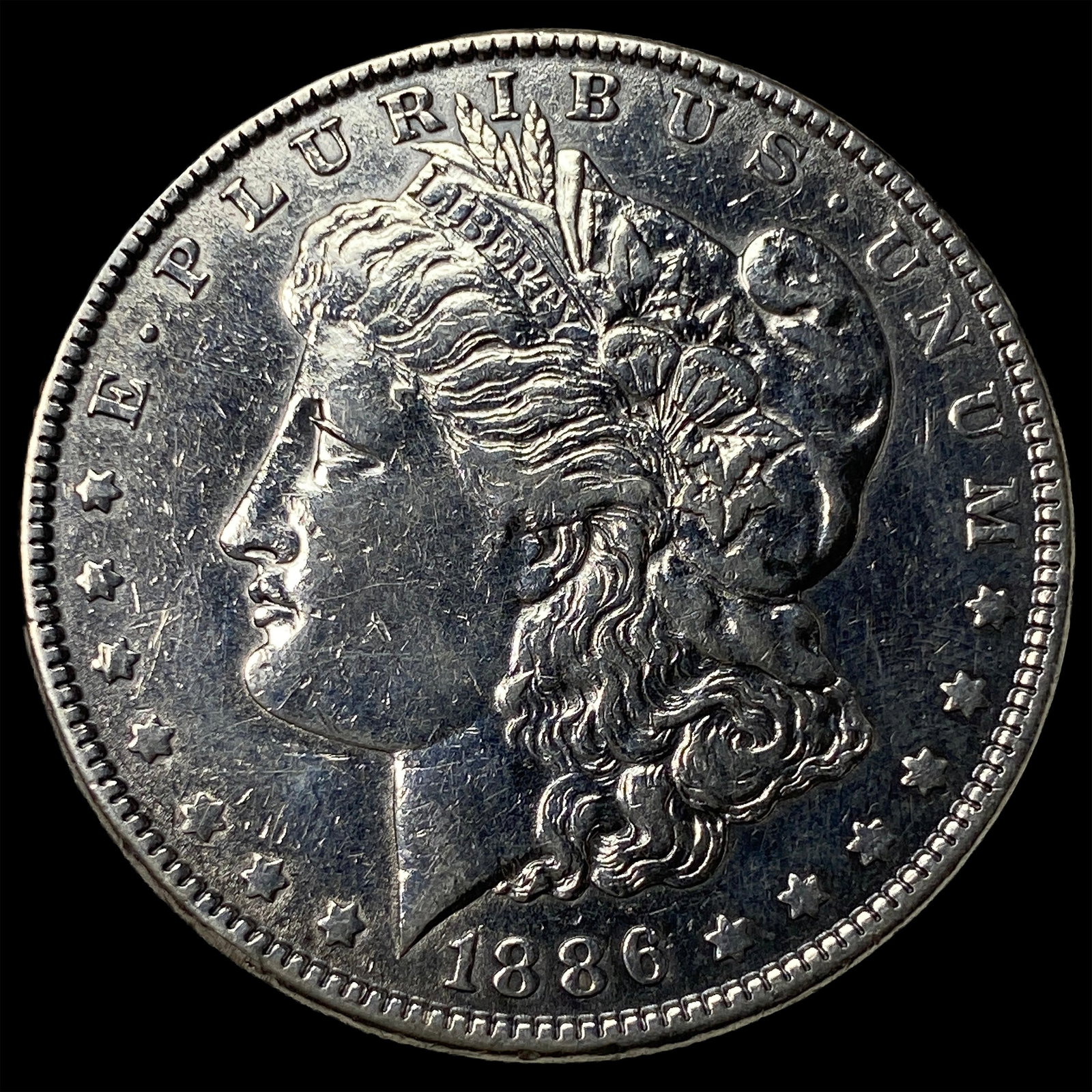 1886 Silver Morgan Dollar UNCIRCULATED: 1886 Silver Morgan Dollar UNCIRCULATED