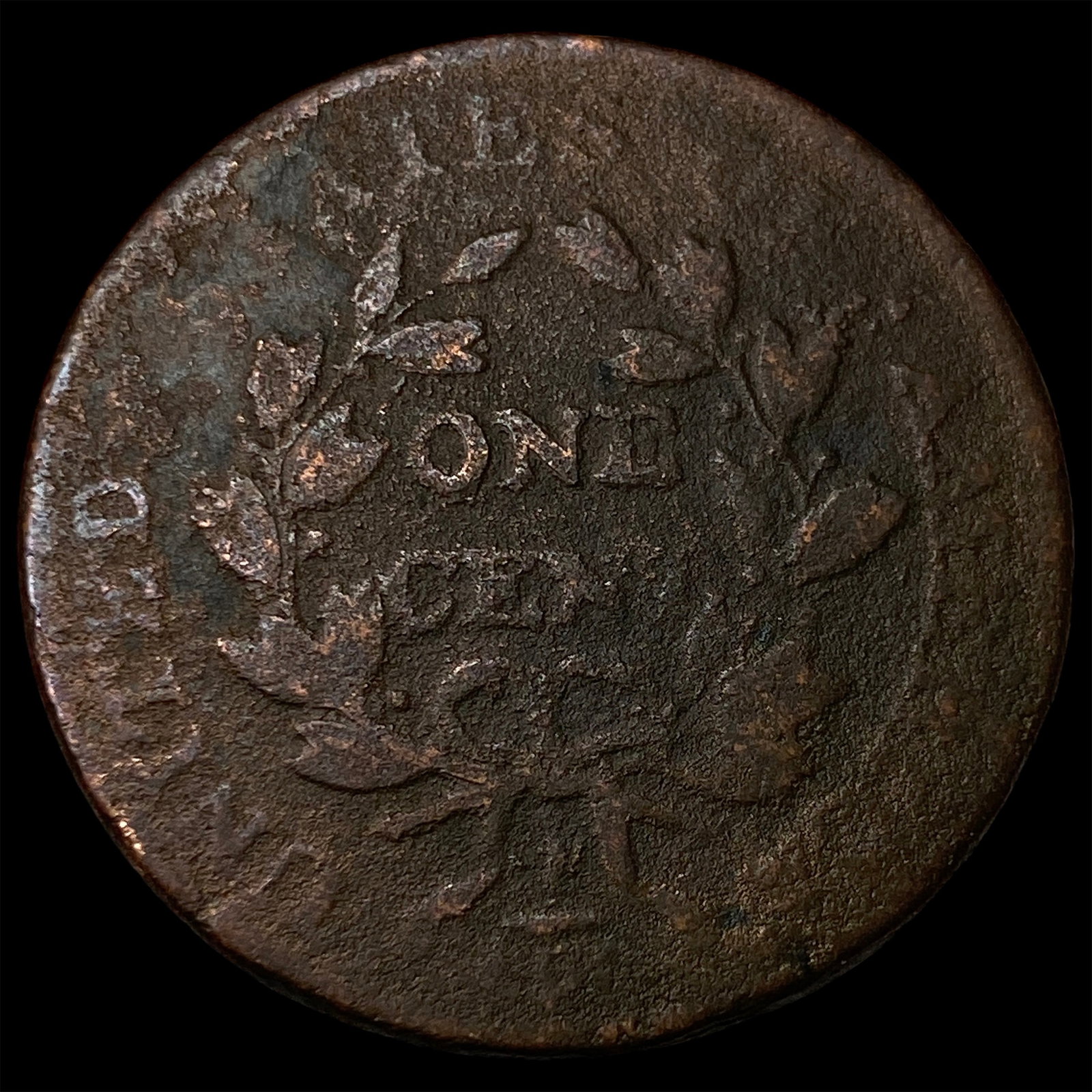 1801 Draped Bust Large Cent NICELY CIRCULATED - 2