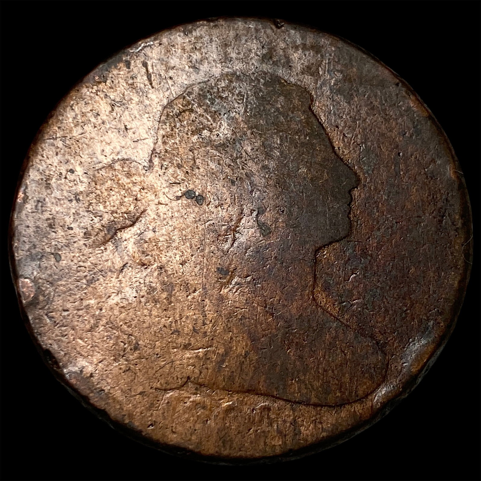 1798 Draped Bust Large Cent NICELY CIRCULATED (1 of 2)
