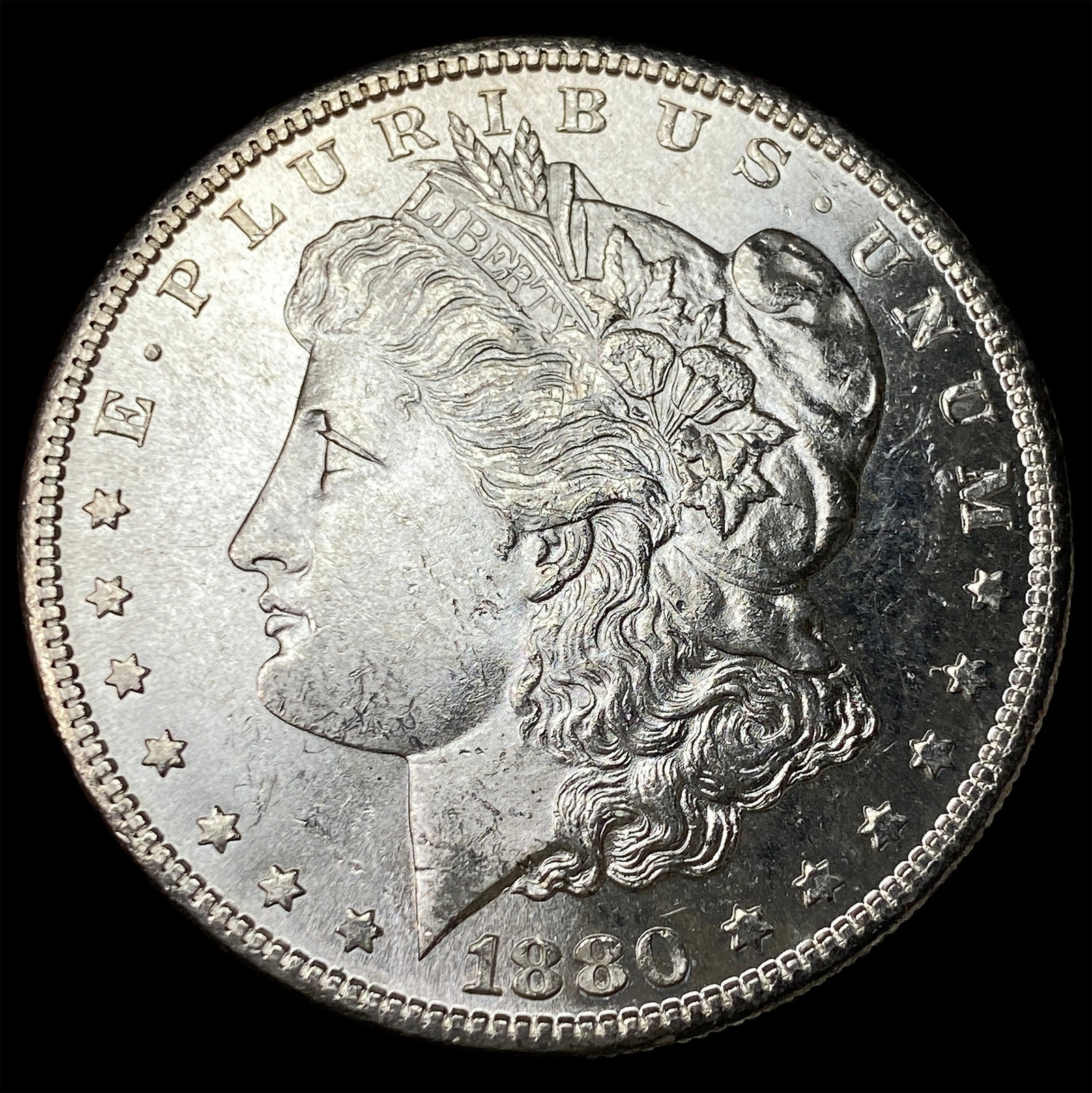 1880-S Silver Morgan Dollar CHOICE BU: 1880-S Silver Morgan Dollar CHOICE BU