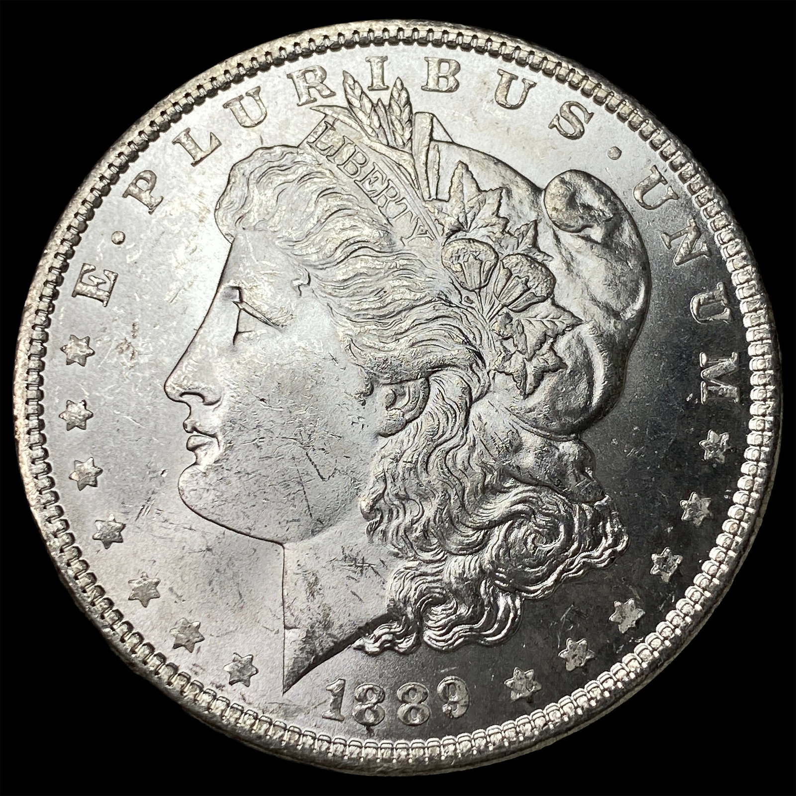 1889 Morgan Silver Dollar CHOICE BU (1 of 2)