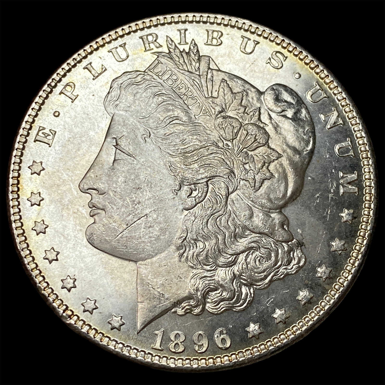 1896 Morgan Silver Dollar CHOICE BU (1 of 2)