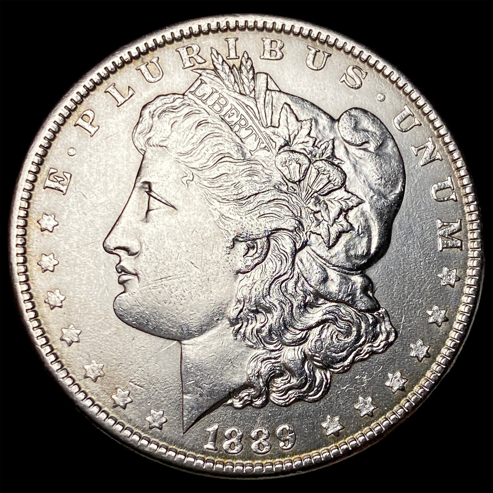 1889 Morgan Silver Dollar CHOICE AU (1 of 2)