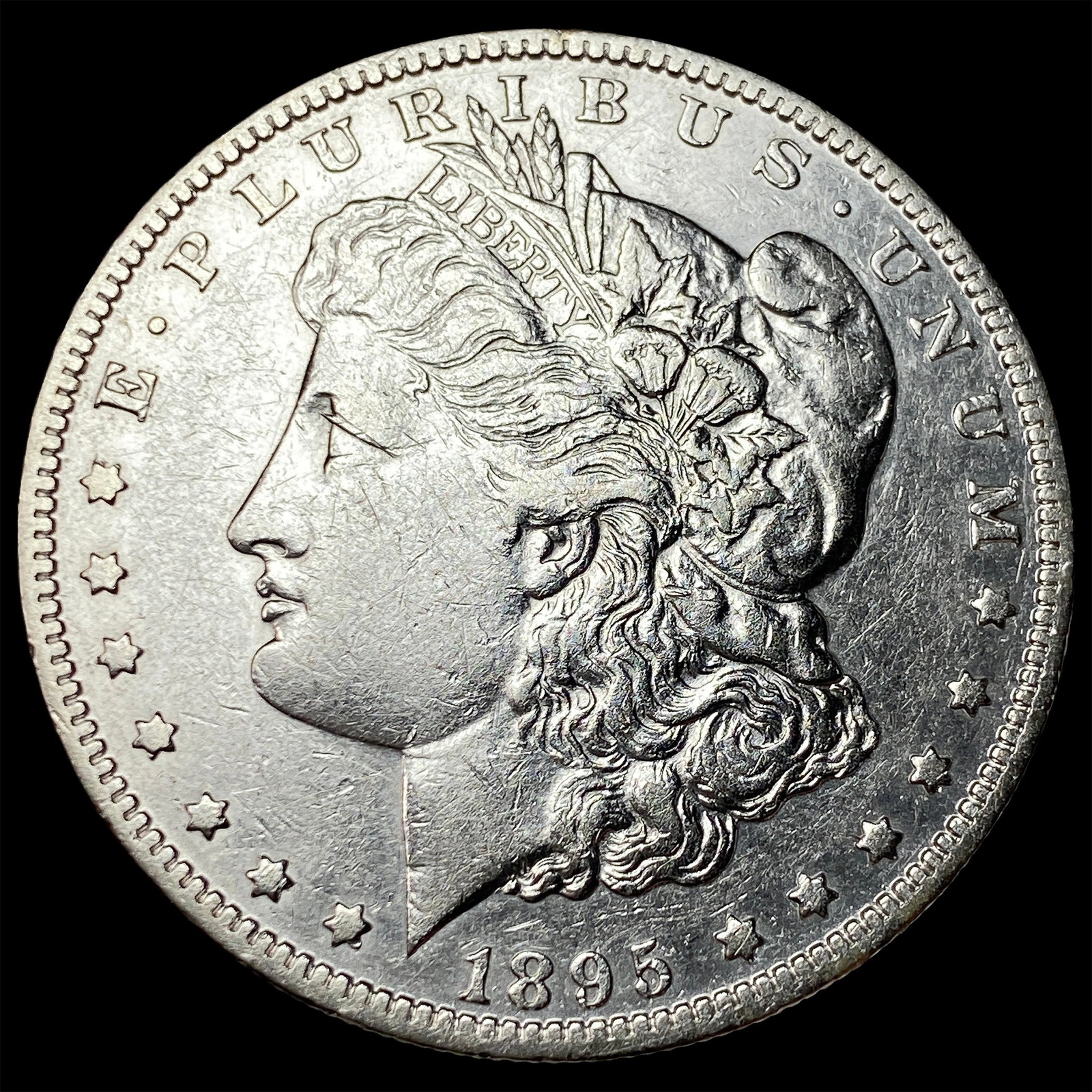 1895-O Silver Morgan Dollar CLOSELY UNCIRCULATED (1 of 2)