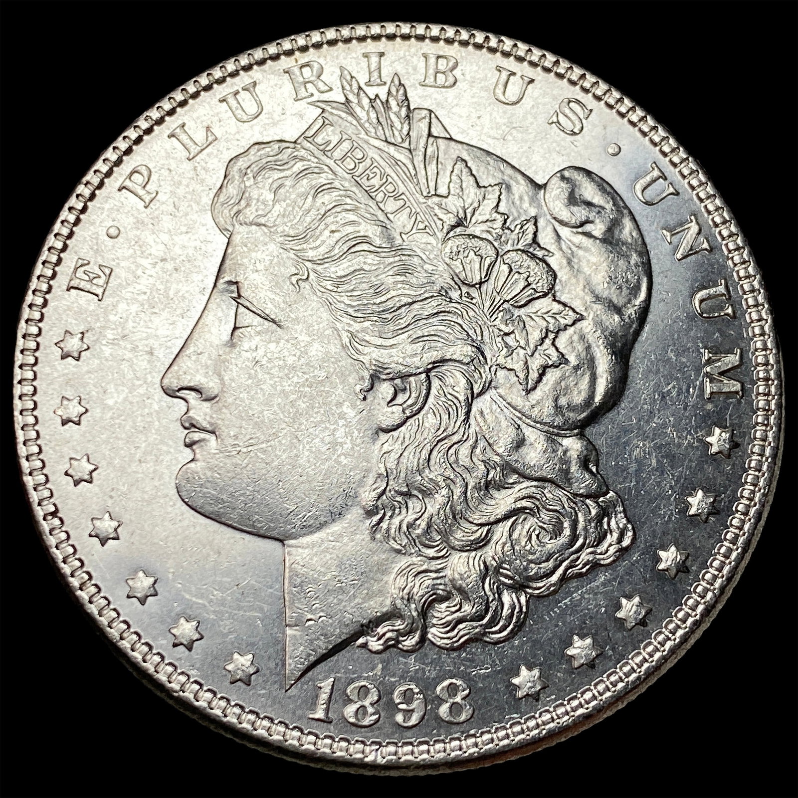 1898 Morgan Silver Dollar CHOICE BU (1 of 2)