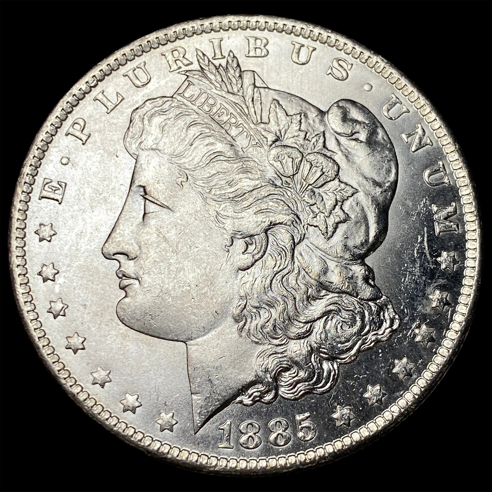 1885-O Silver Morgan Dollar CHOICE BU: 1885-O Silver Morgan Dollar CHOICE BU