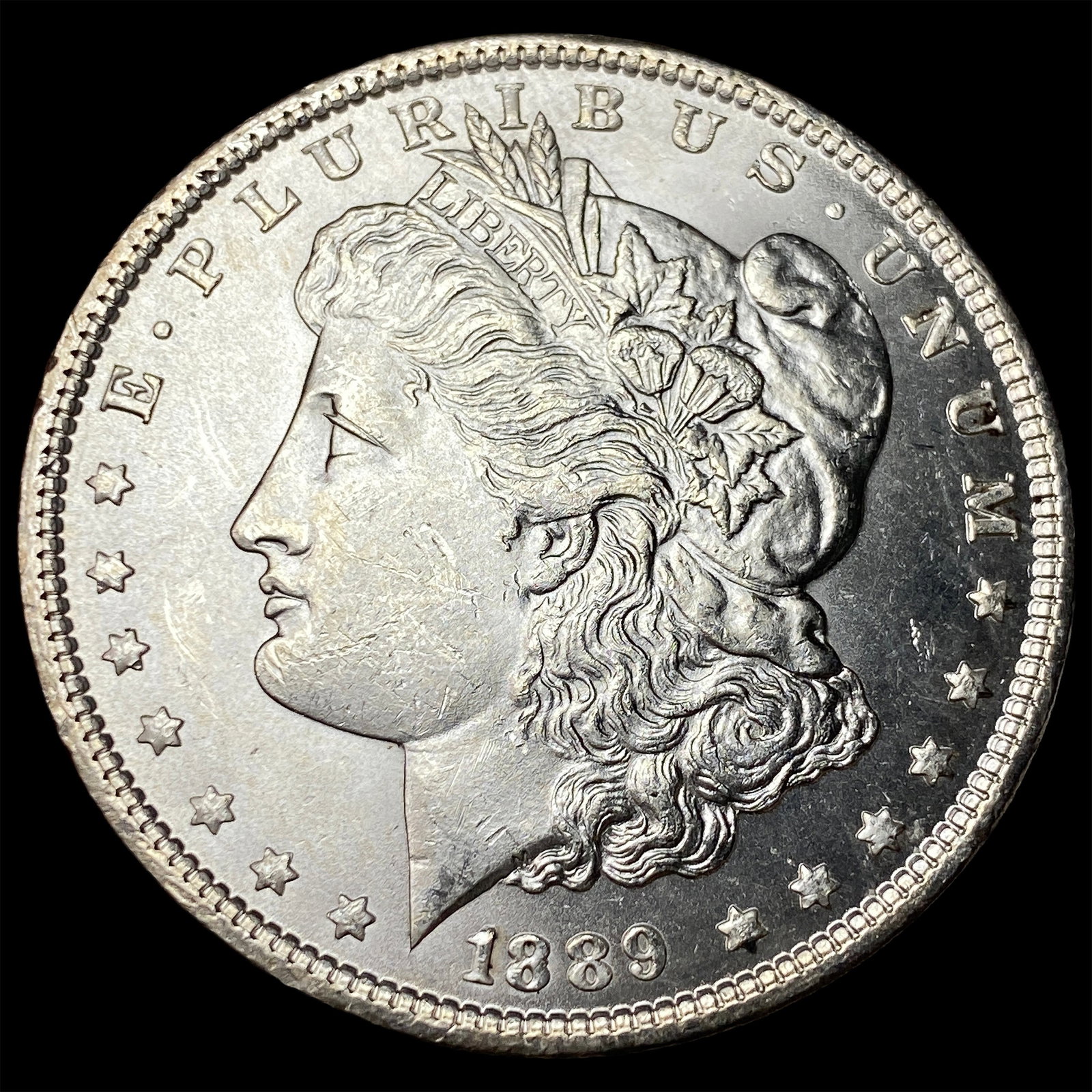 1889 Morgan Silver Dollar CHOICE BU: 1889 Morgan Silver Dollar CHOICE BU