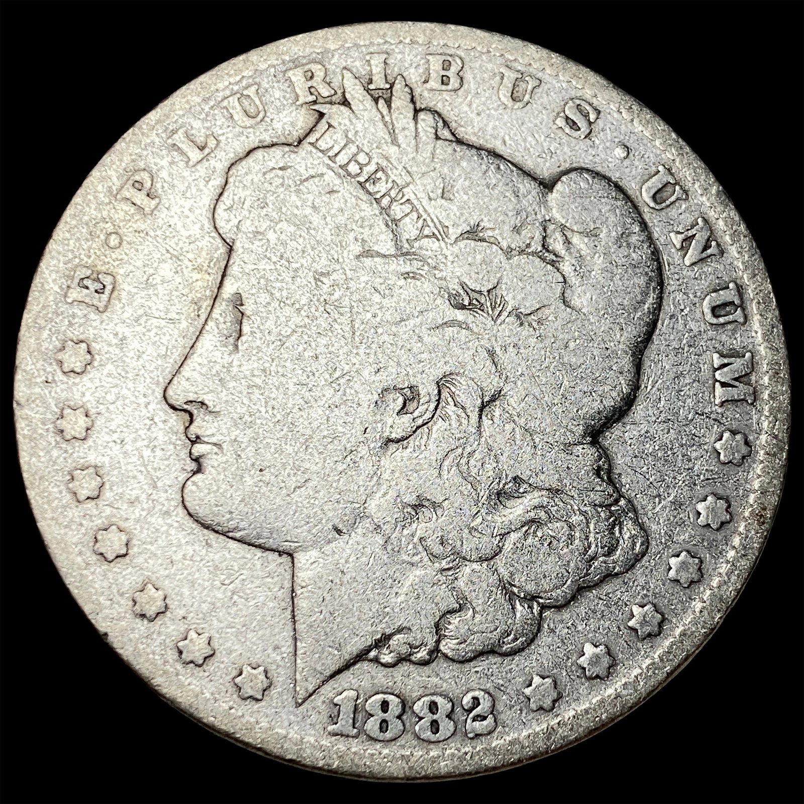 1882-CC Silver Morgan Dollar NICELY CIRCULATED (1 of 2)