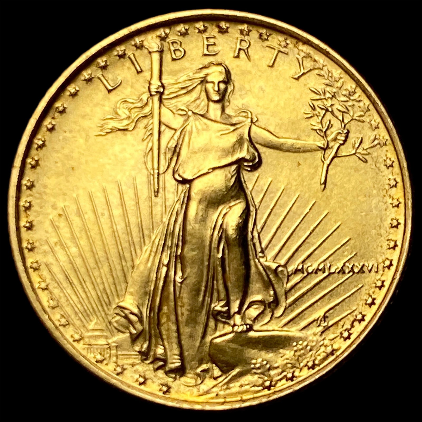 1/10 oz Gold American Eagle $5 GEM BU: 1/10 oz Gold American Eagle $5 GEM BU