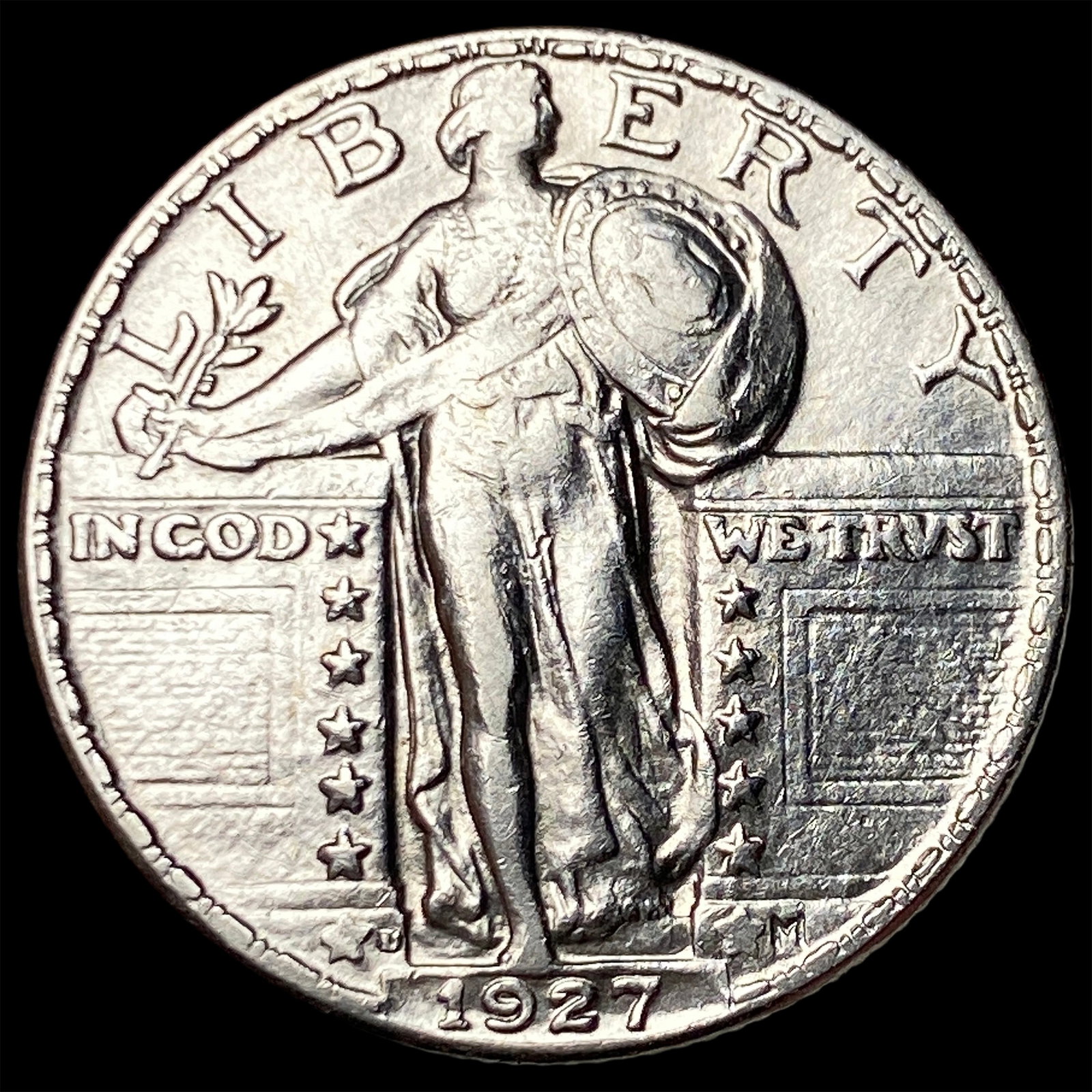 1927 Standing Liberty Quarter UNCIRCULATED: 1927 Standing Liberty Quarter UNCIRCULATED