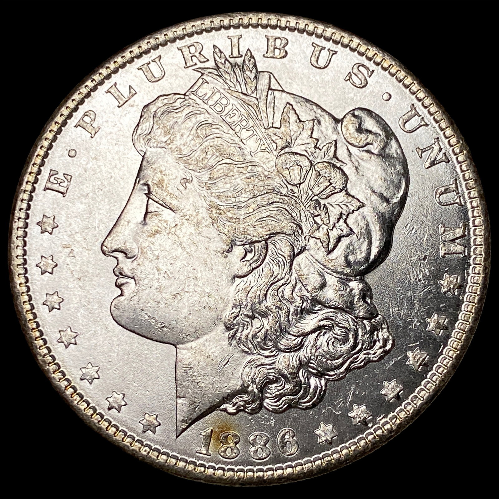 1886 Silver Morgan Dollar CHOICE BU (1 of 2)