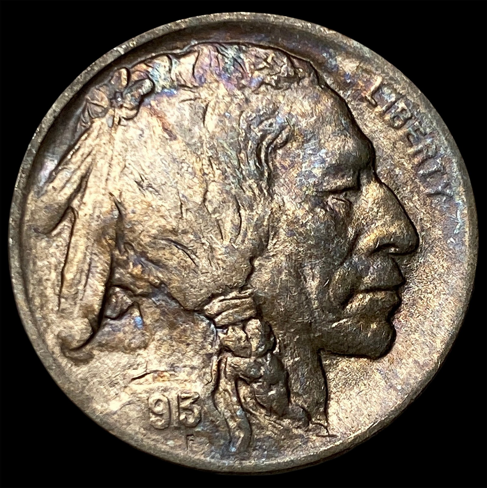 1913 Type 1 Buffalo Nickel UNCIRCULATED (1 of 2)
