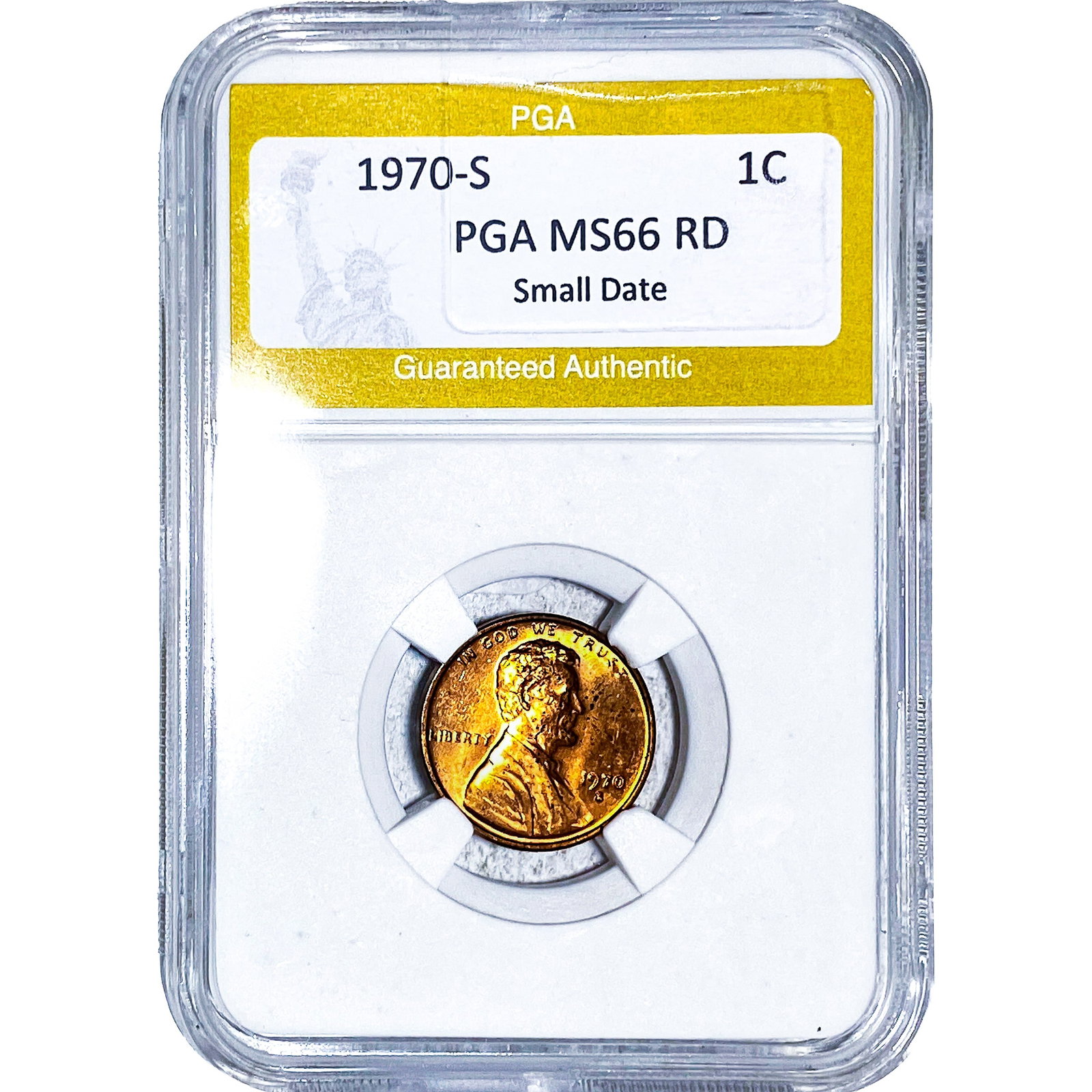 1970-S Lincoln Memorial Cent PGA MS66 RD (1 of 2)