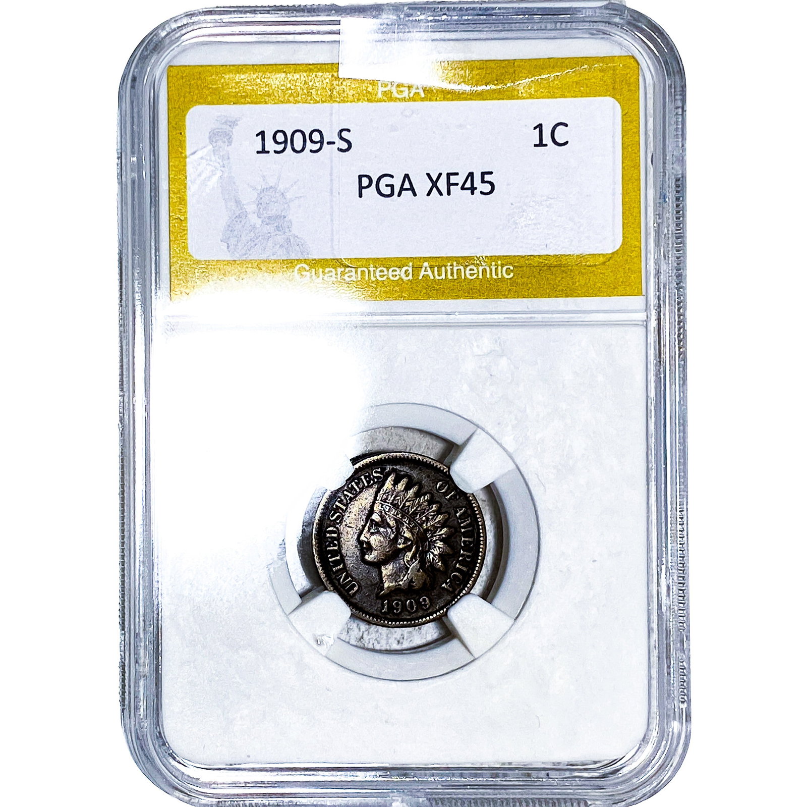 1909-S Indian Head Cent PGA XF45 (1 of 2)
