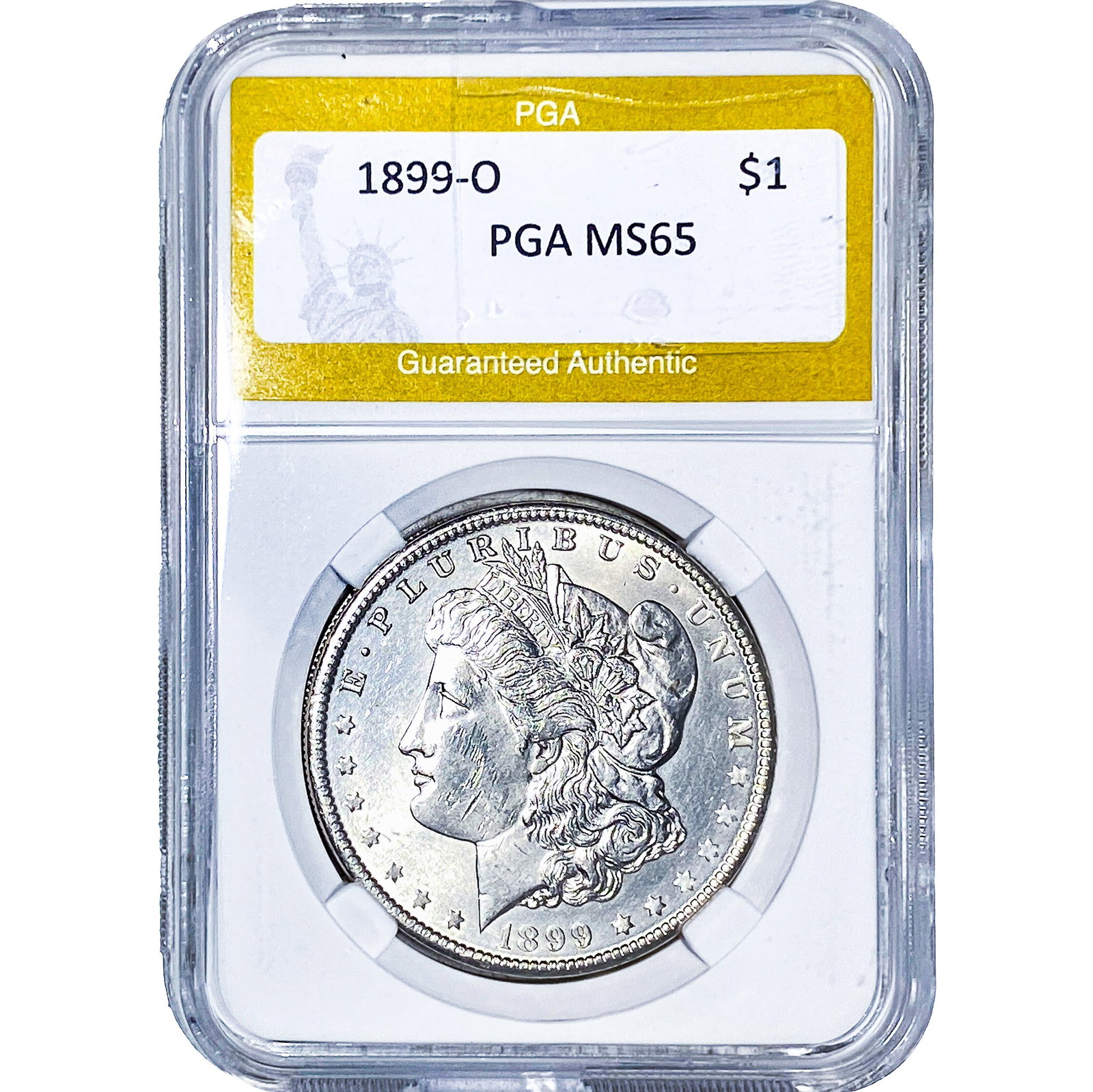 1899-O Morgan Silver Dollar PGA MS65 (1 of 2)