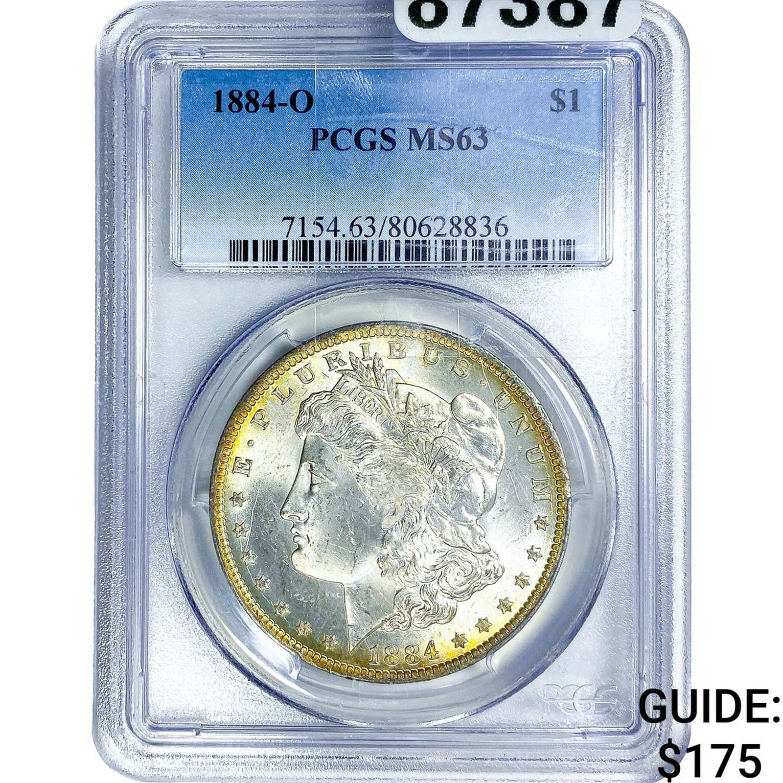 1884-O Morgan Silver Dollar PCGS MS63 (1 of 2)