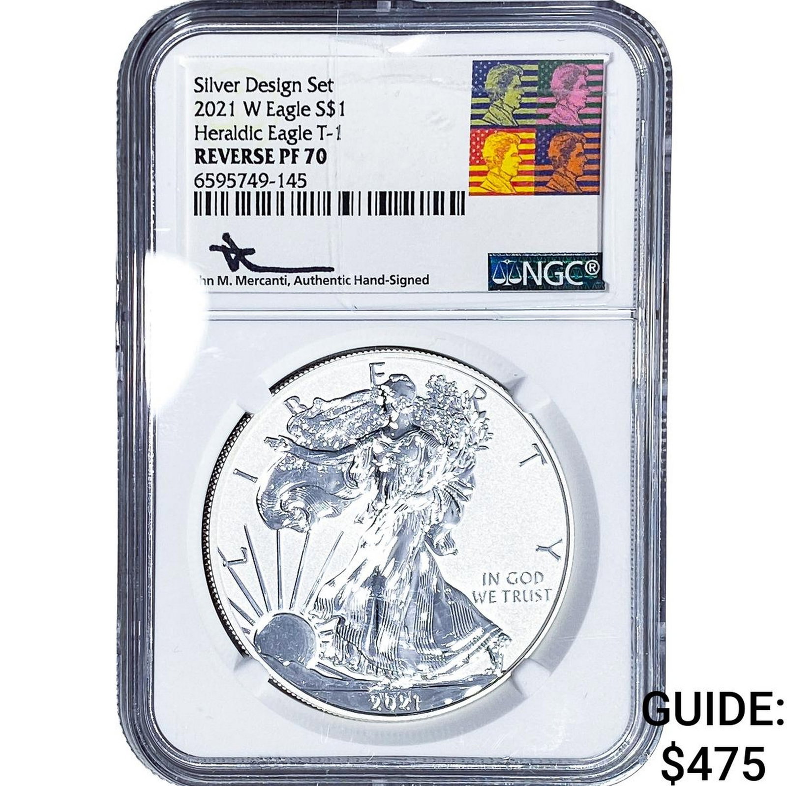 2021-W Silver Eagle NGC PF70 Type 1 (1 of 2)