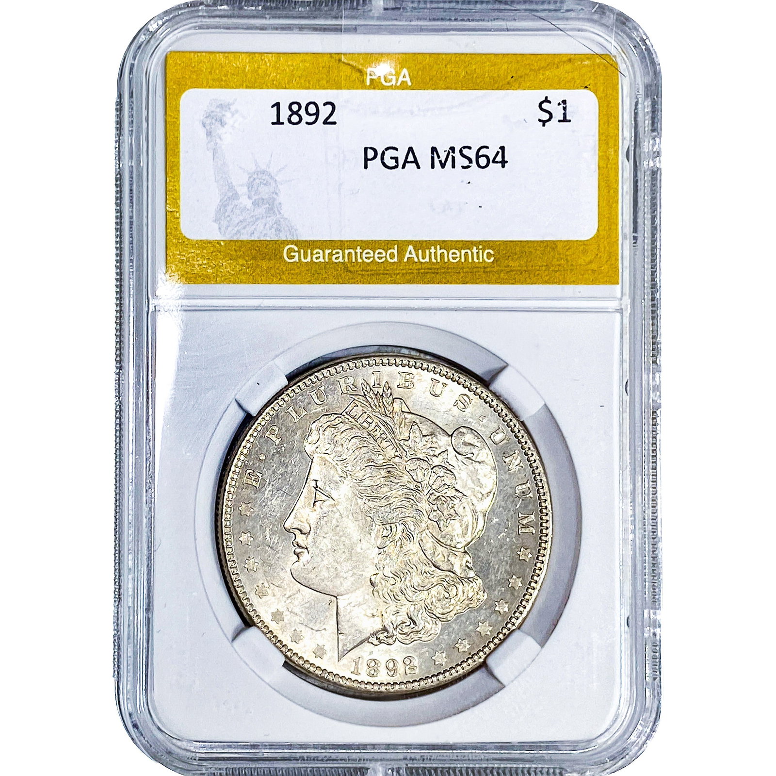 1892 Morgan Silver Dollar PGA MS64 (1 of 2)