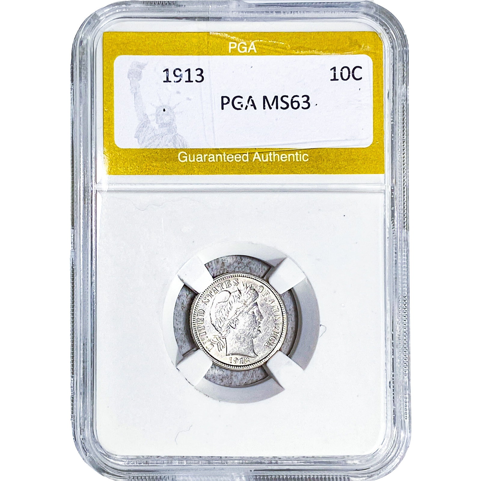 1913 Barber Dime PGA MS63 (1 of 2)