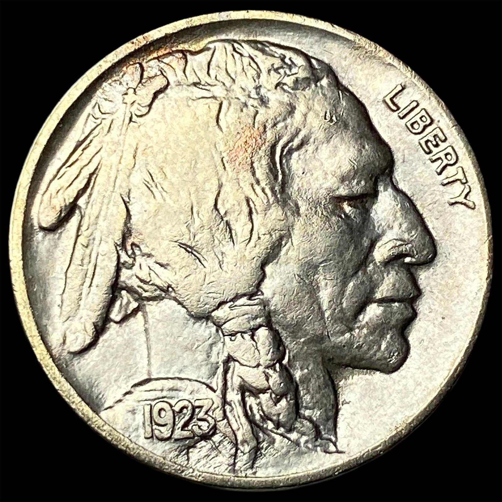 1923-S Buffalo Nickel CHOICE AU: 1923-S Buffalo Nickel CHOICE AU