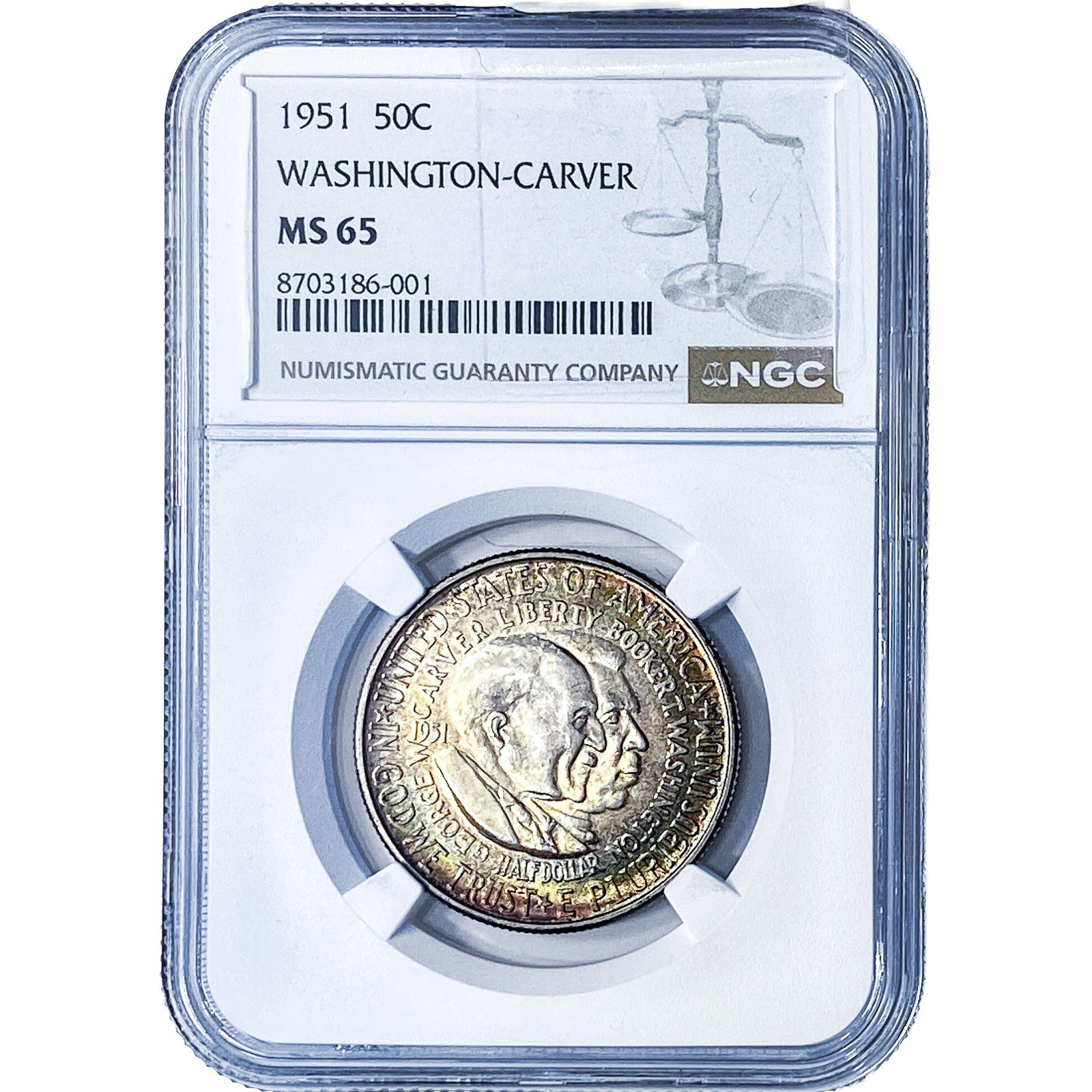 1959 Washington Silver Quarter NGC MS65 Type B Rev. (1 of 2)