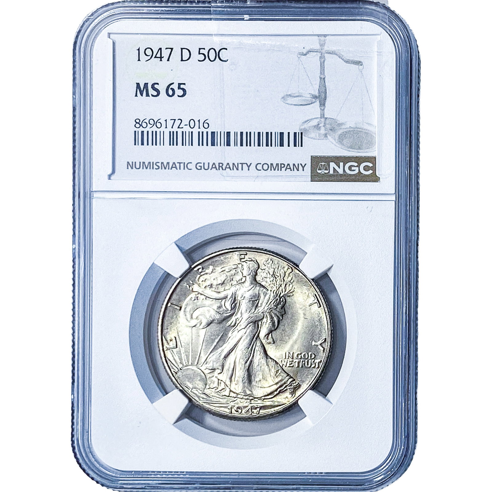1960 Washington Silver Quarter NGC MS66 Type B Rev. (1 of 2)