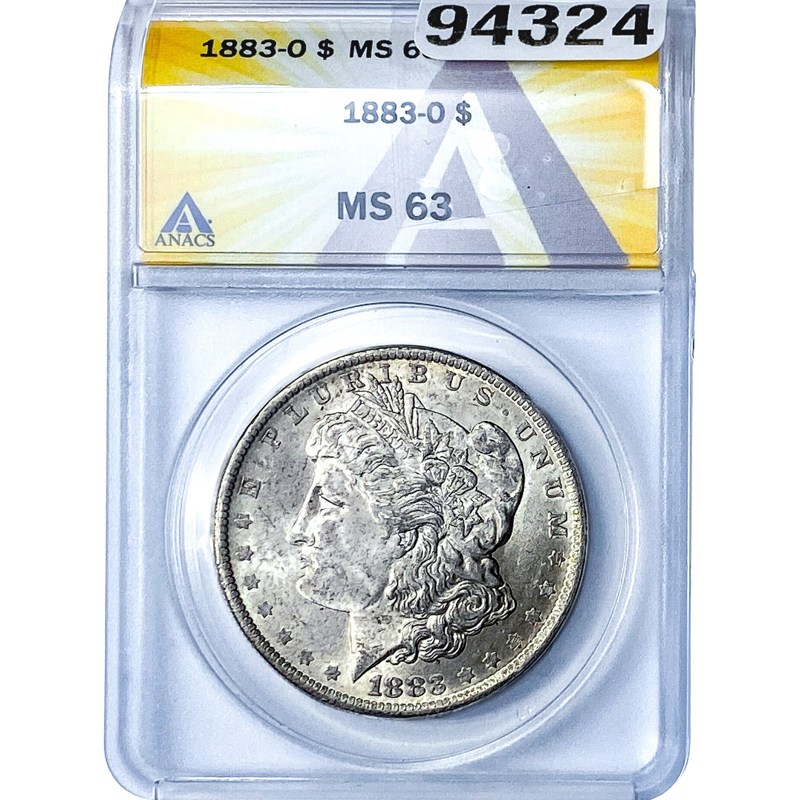 1883-O Morgan Silver Dollar ANACS MS63 (1 of 2)