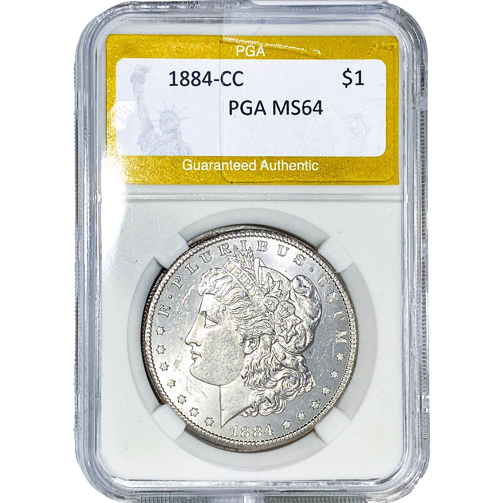 1884-CC Morgan Silver Dollar PGA MS64 (1 of 2)