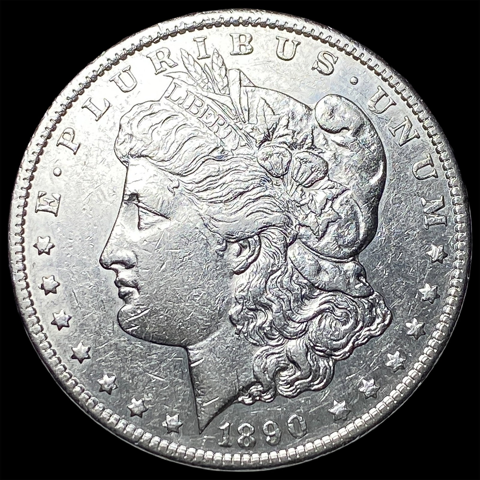 1890-CC Silver Morgan Dollar CHOICE AU (1 of 2)
