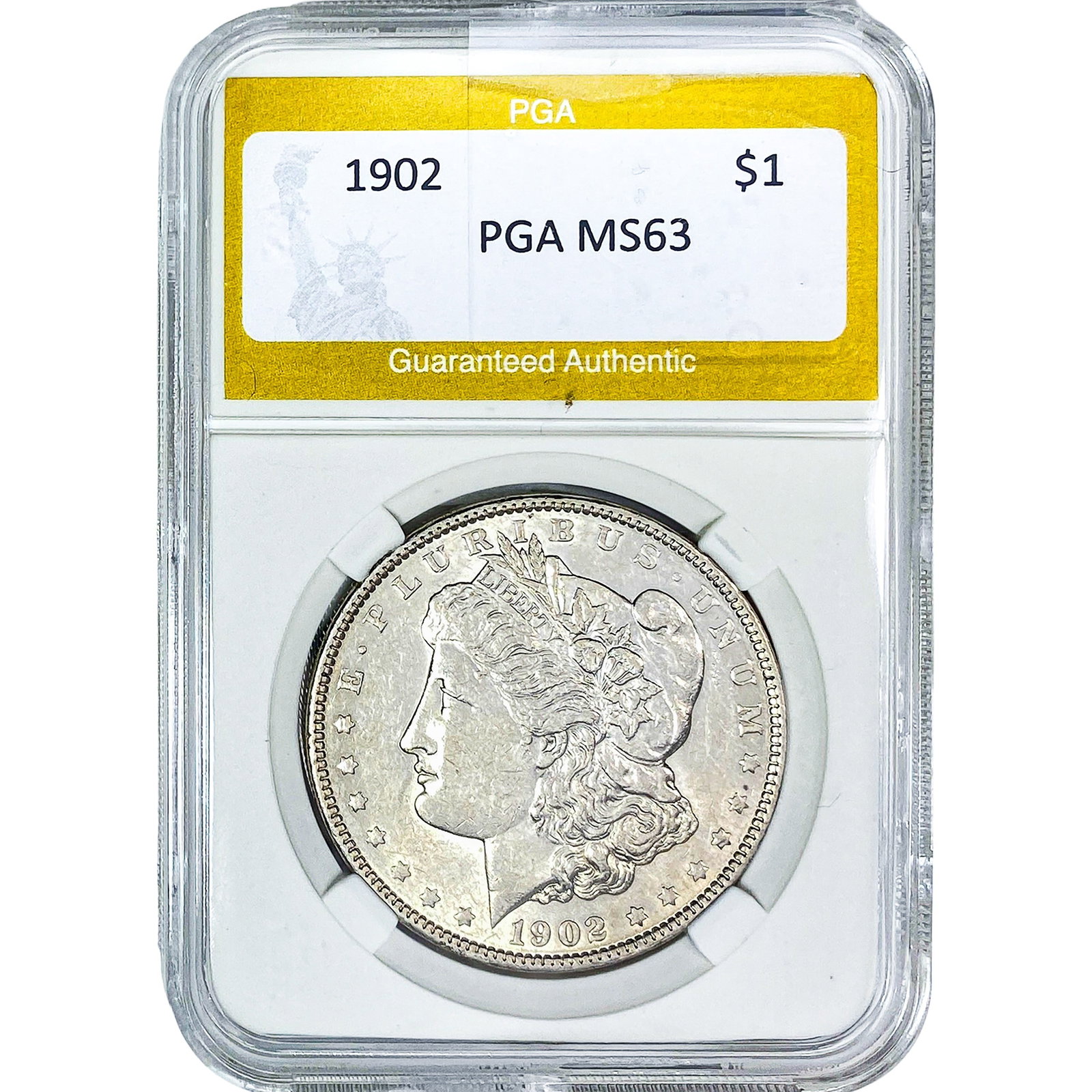 1902 Morgan Silver Dollar PGA MS63 (1 of 2)