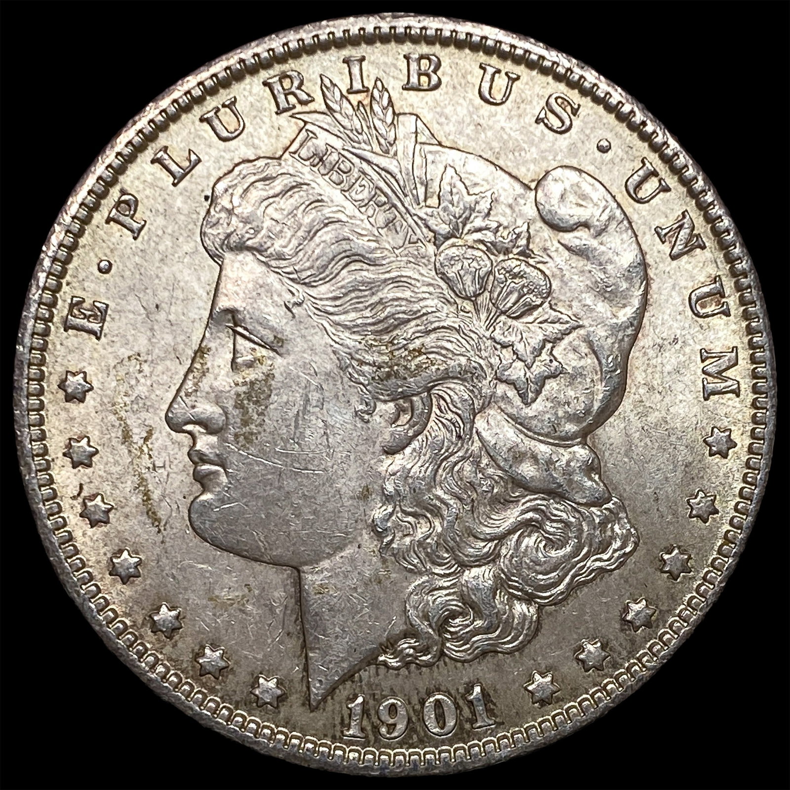 1901-O Silver Morgan Dollar CHOICE AU (1 of 2)