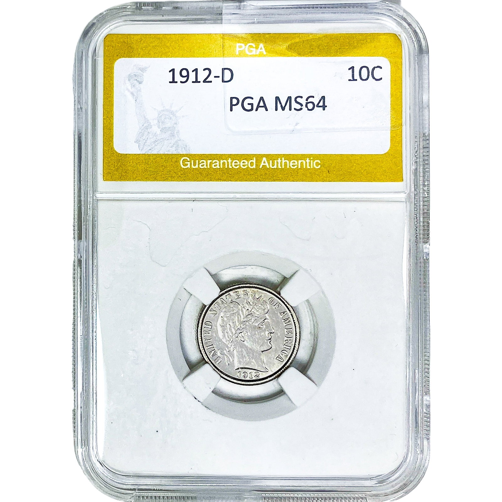 1912-D Barber Dime PGA MS64 (1 of 2)