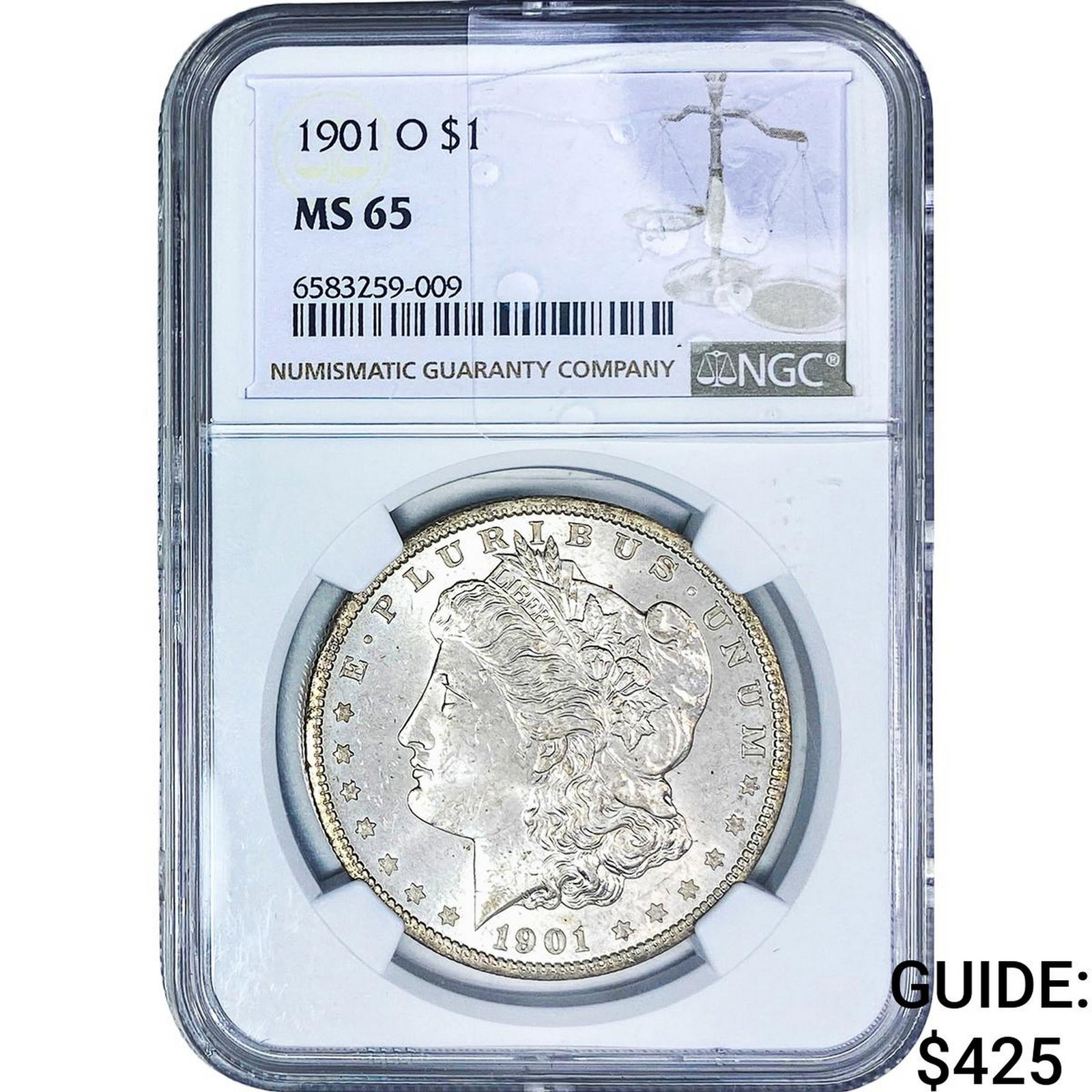 1901-O Morgan Silver Dollar NGC MS65 (1 of 2)