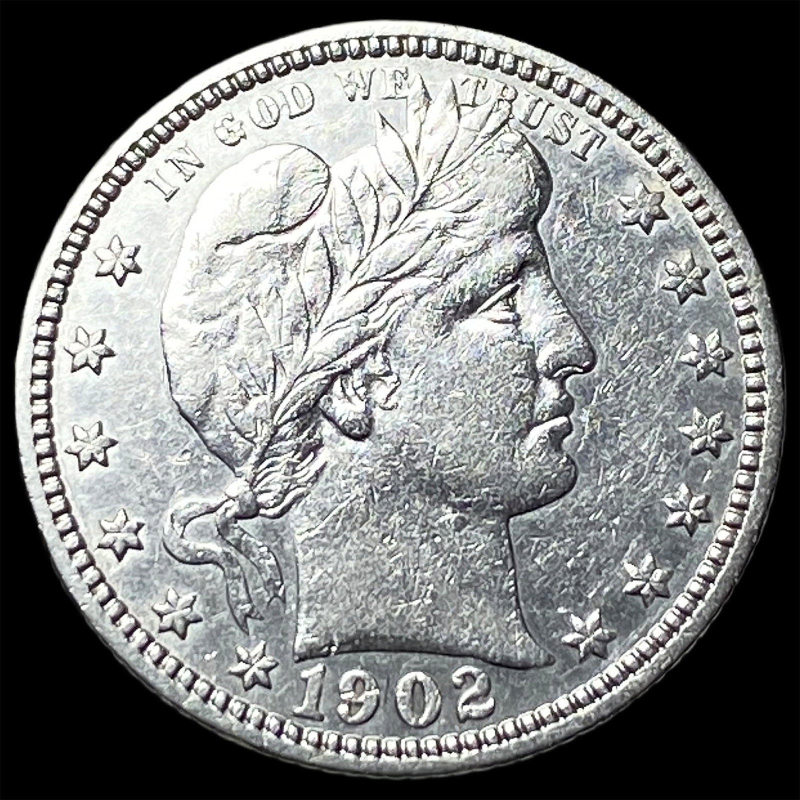1902 Barber Quarter NEARLY UNCIRCULATED: 1902 Barber Quarter NEARLY UNCIRCULATED