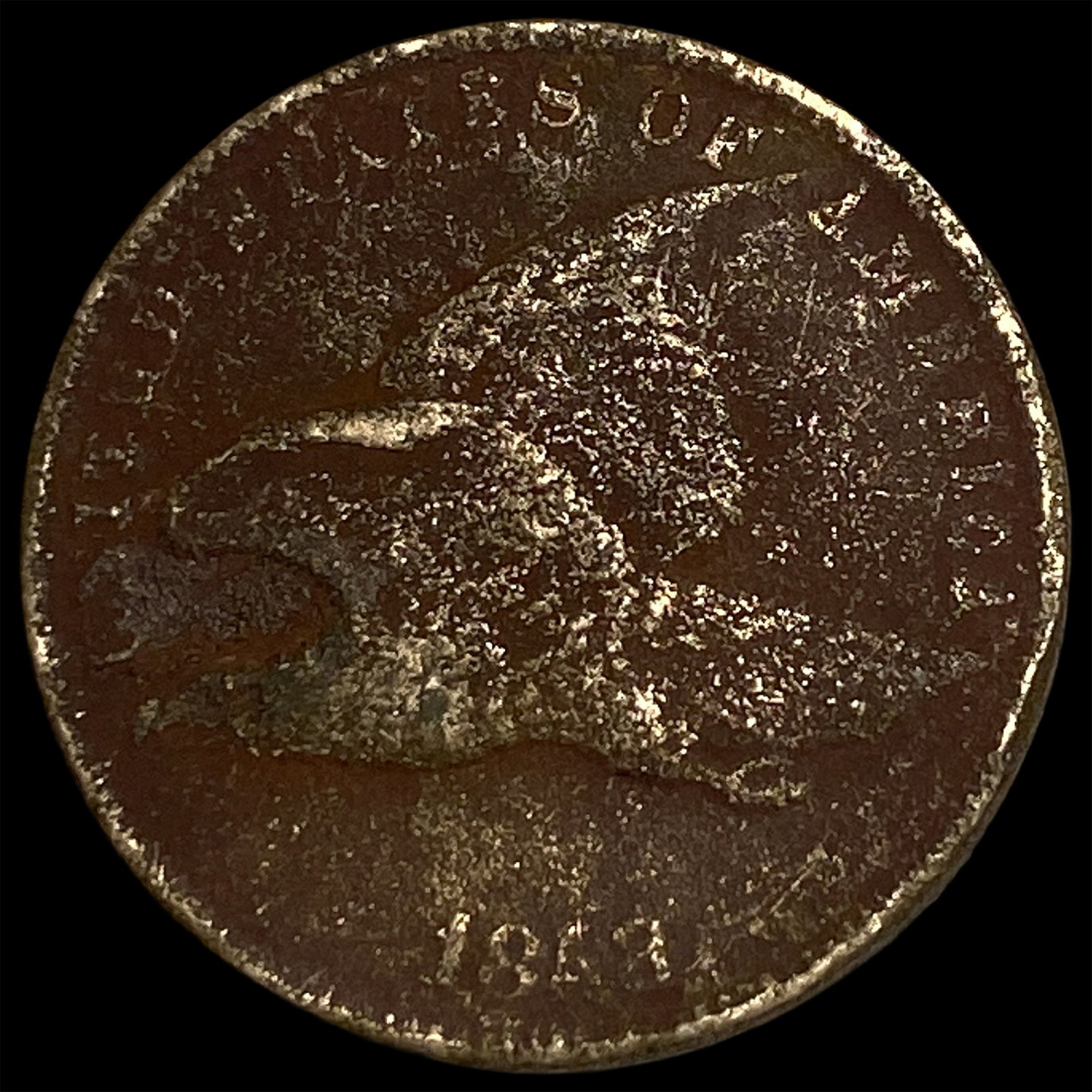 1858 Flying Eagle Cent HIGH GRADE (1 of 2)