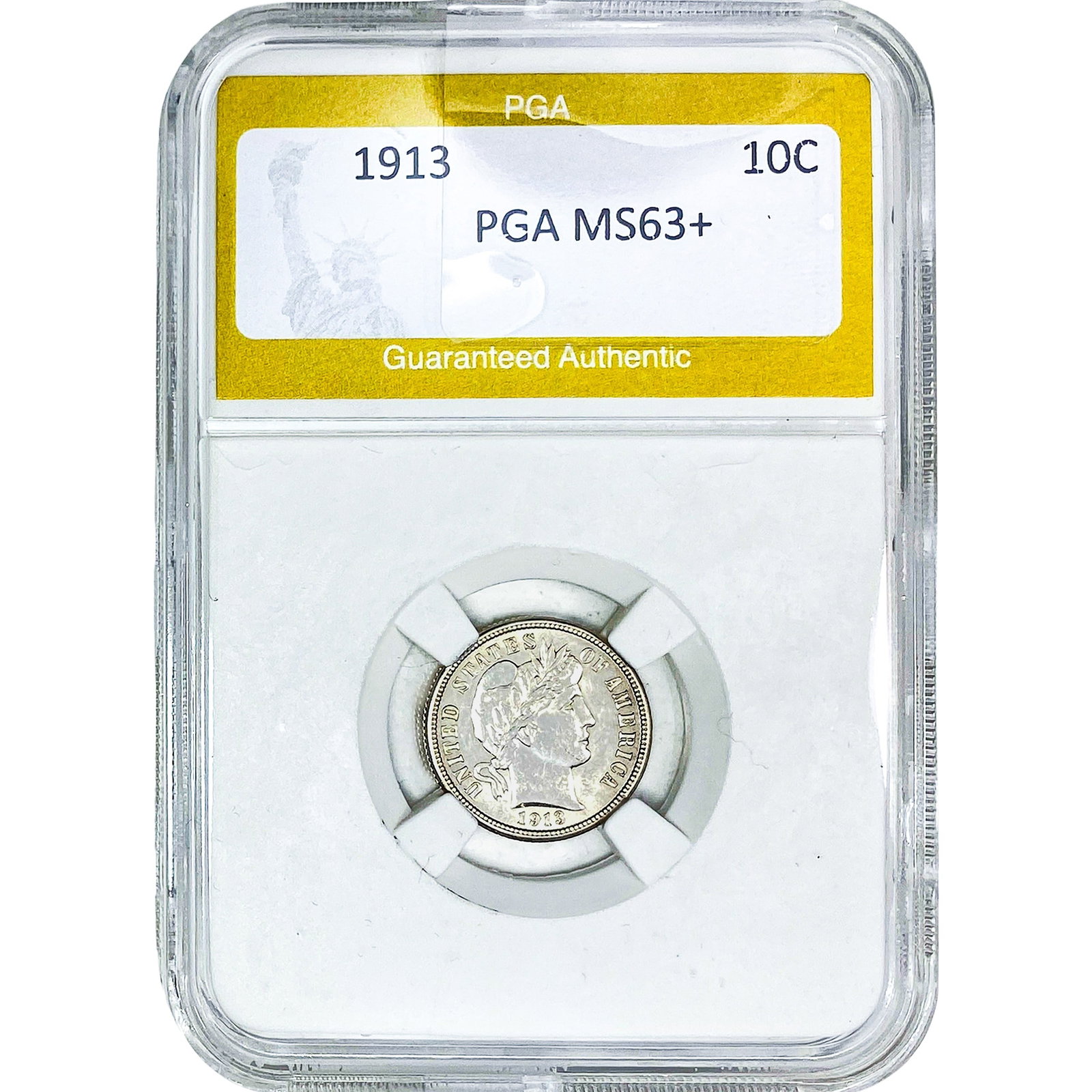 1913 Barber Dime PGA MS63+ (1 of 2)