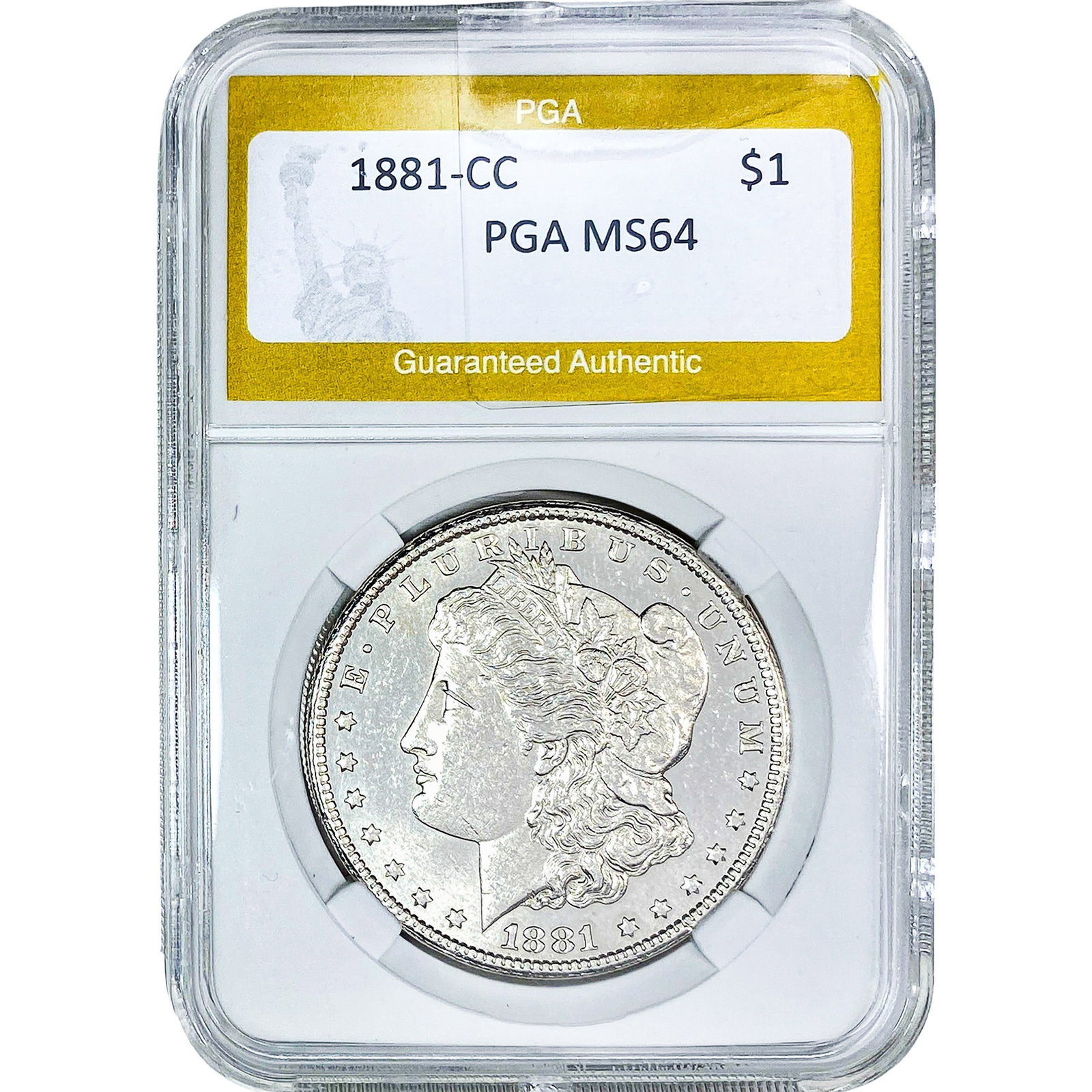 1881-CC Morgan Silver Dollar PGA MS64 (1 of 2)