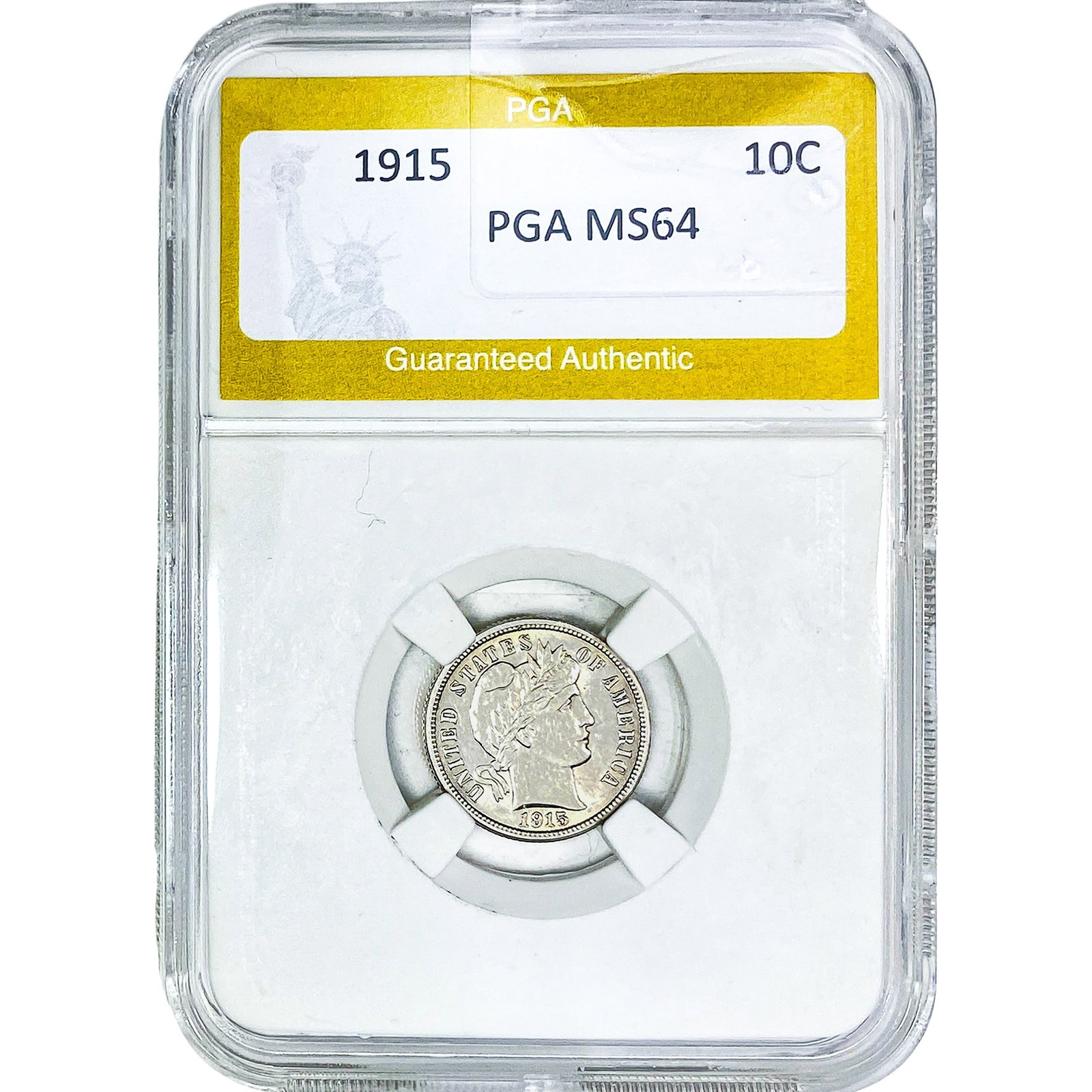 1915 Barber Dime PGA MS64 (1 of 2)
