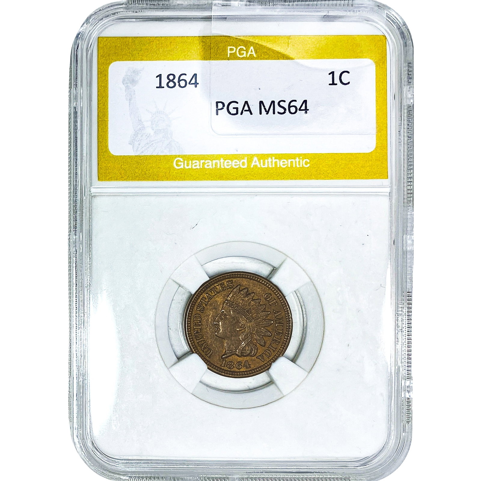 1864 Indian Head Cent PGA MS64 (1 of 2)