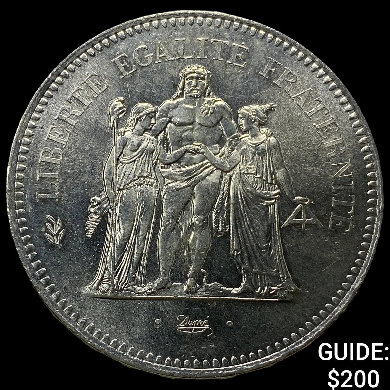 1977 France Silver 50 Francs (1 of 2)