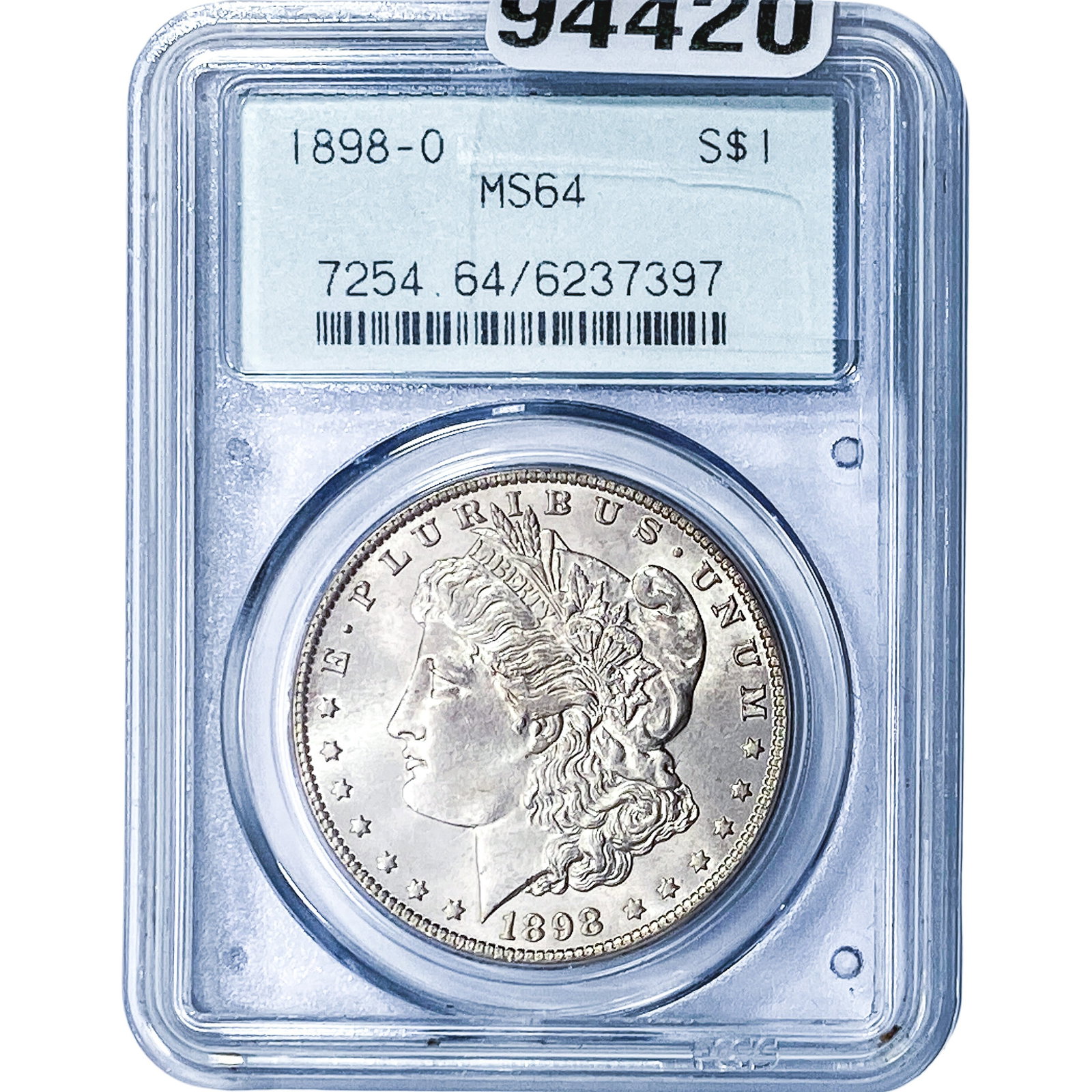 1898-O Morgan Silver Dollar PCGS MS64 (1 of 2)