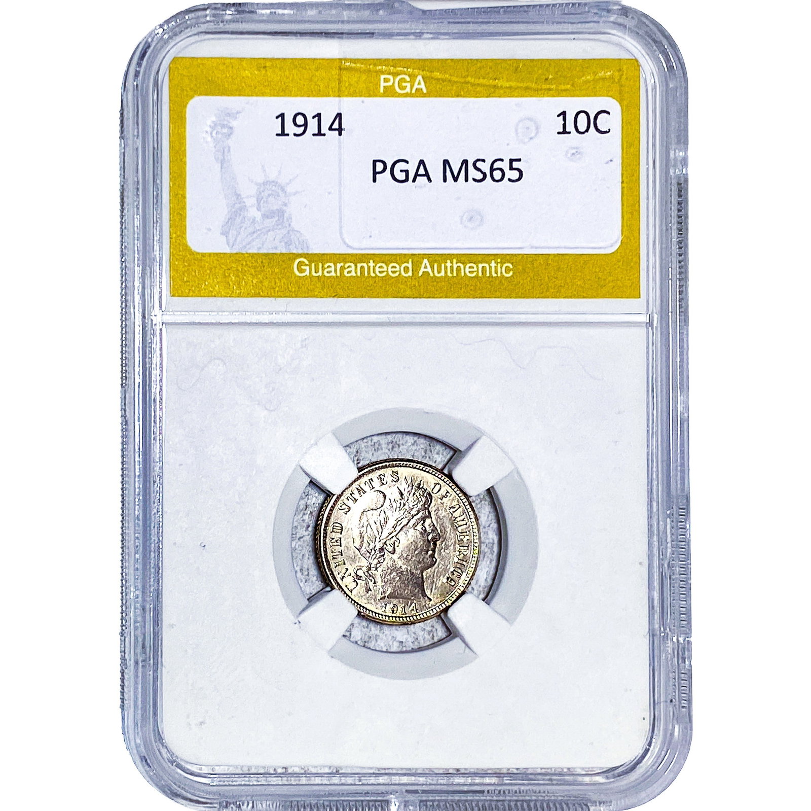 1914 Barber Dime PGA MS65 (1 of 2)