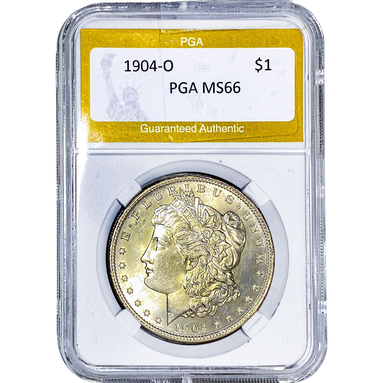 1904-O Morgan Silver Dollar PGA MS66 (1 of 2)